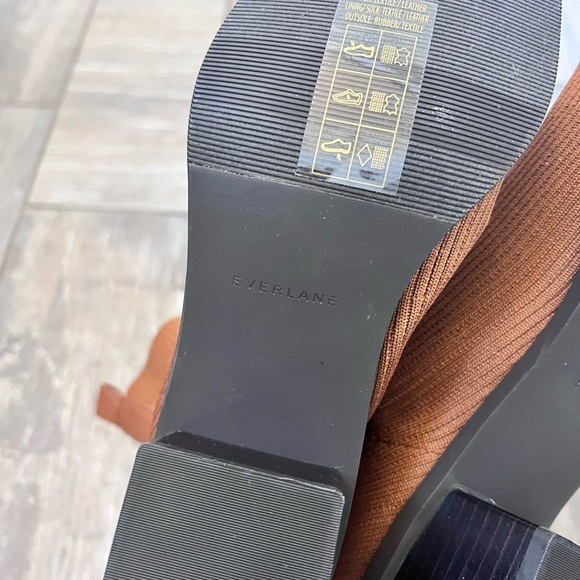 Everlane Brown Sock Boots NWOT - Picture 12 of 12